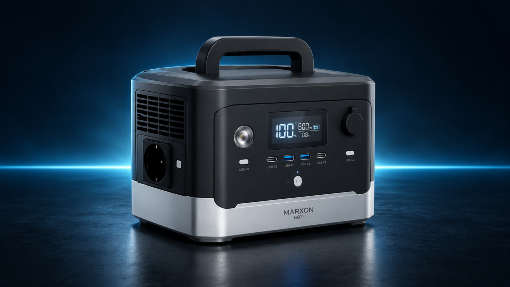 پاور استیشن قابل حمل مارکسون مدل G600 ظرفیت 600 وات ساعت